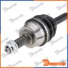 Demi-Arbre de Transmission MTM gauche pour OPEL | 17-1019, 24783